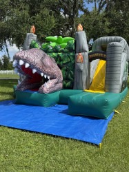 Dino20World20No20Logo202 1752782576 DINOSAUR BOUNCE HOUSE WITH SLIDE "DINO"