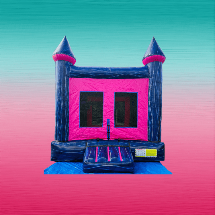PINK AND PURPLE BOUNCE HOUSE CASTLE DREAM
